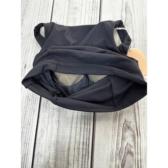 Blogilates BoatNeck Sz S Crisscross Workout Tank Top Shelf Bra Gym - Picture 4 of 9